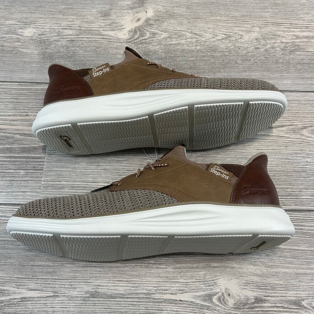 S SPORT BY SKECHERS Donovan Step Ins Sneakers Light Brown 10 NWT - Picture 5 of 7